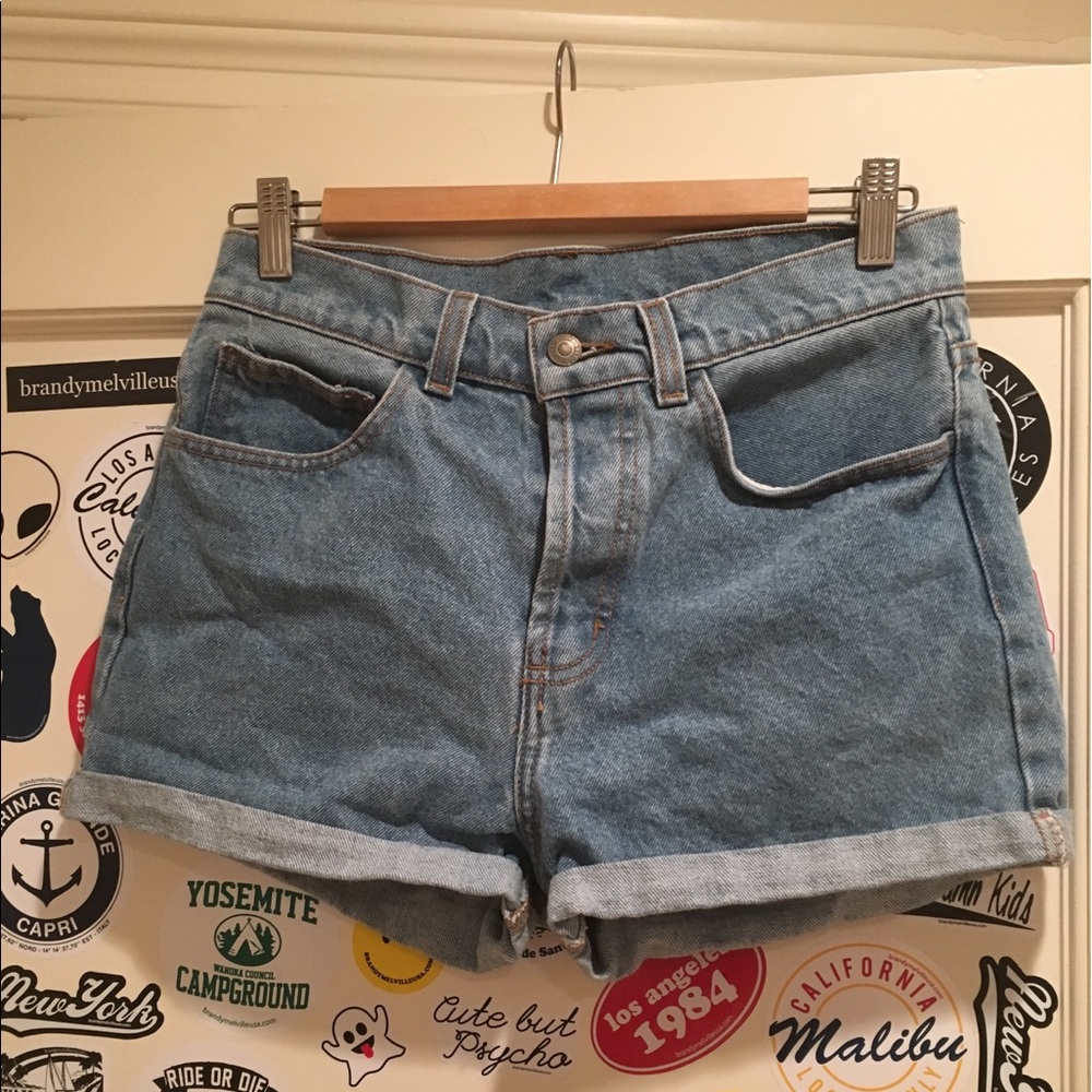 brandy melville jean shorts
